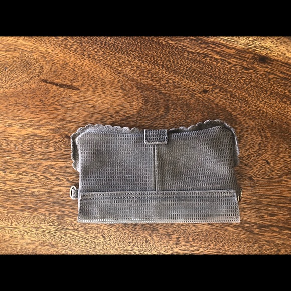Genuine leather clutch - Picture 3 of 8